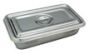 Stainless Steel Open Tray with Lid